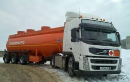 Перевозка нефтепродуктов бензовозом