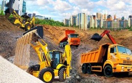 Услуги самосвалов экскаватор, фронтальный погузчик