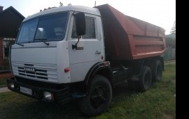 Услуги самосвала. Доставка песка, щебня, чернозема
