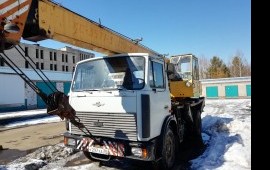 Автокран 14 тонн на базе маз