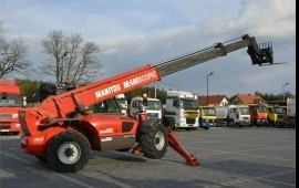 Аренда/услуги телескопических погрузчиков Manitou