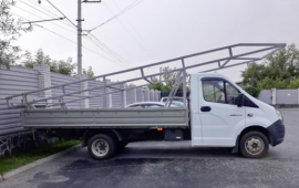 Газель с катюшей (до 7м) или открытый борт