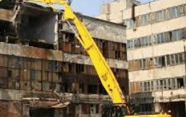 Демонтажные работы, слом, снос