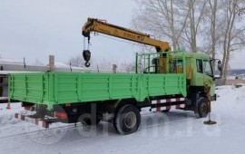 Грузоперевозки кран-борт