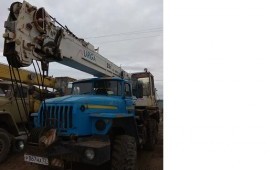 Услуги Аренда крана Урал 25т. вездеход