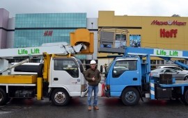 АВТОВЫШКА 14м услуги аренда мини-вышки