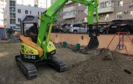 Мини экскаватор заказ/аренда/услуги