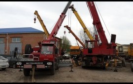 Аренда автокрана от 16 до 50 тонн Услуги крана