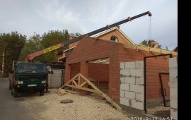 Услуги манипулятора-крана доставка кольца ЖБИ