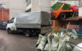 Вывоз мусора заказ мусоровоза*контейнера