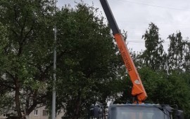 Манипулятор стр 3т борт 5т люлька