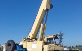 Услуги автокрана 55 тонн