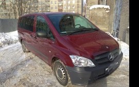Аренда микроавтобуса Мерседес Вито с водителем