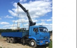 Манипулятор-кран заказ услуги грузоперевозки