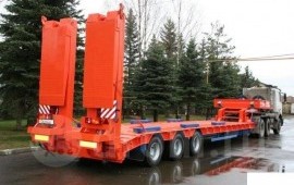 Услуги низкорамного трала 45 тонн