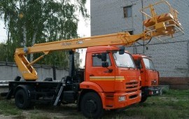 Аренда автовышки колено / телескоп от 18м до 40м