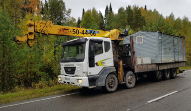 Аренда*услуги манипулятора-крана Томская область в Самусе