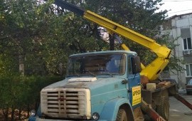 Аренда Автовышки 18 метров услуги заказ