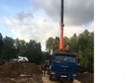 Аренда манипулятора-крана услуги грузоперевозки