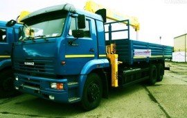 Камаз 65117 с кму