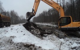 Аренда*услуги экскаватора гусеничного Липецк