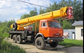 Услуги автокрана-вездехода