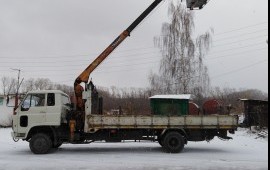 Борт-кран 5т аренда*услуги манипулятора*автовышки