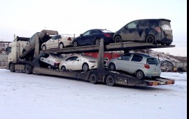 Перевозка автомобилей на автовозах из Тулы по Росс