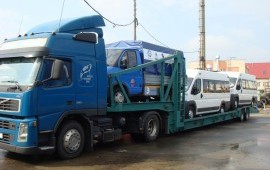 Перевозка автомобилей автовозами