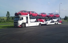 Перевозка автомобилей автовозами