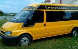 Катафалк от компании Специал. служба груз 200