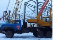 Автокран Урал в аренду*вездеход услуги