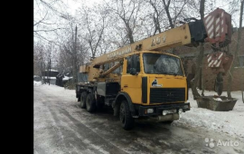 Аренда автокрана 25тн