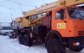Автокран 25 тонн аренда Сургут, ХМАО