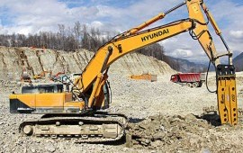 Аренда экскаватора гидоромолот Красноярск, область