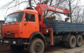 Кран-манипулятор вездеход