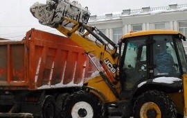 Вывоз снега с погрузкой