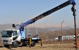 ЯМОБУР ЯПОНСКАЯ АВТОБУРОВАЯ С ТЕЛЕСК. СТРЕЛОЙ