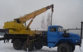 Ямобур вездеход бурим до 20м