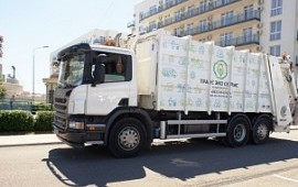 МУСОРОВОЗ SCANIA,MITSUBISHI
