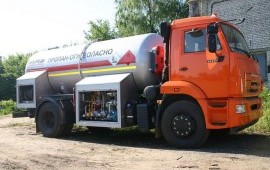 Перевозка газа автомобильным транспортом Маз