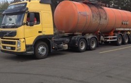 Перевозка мазута Вольво