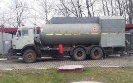 Услуги газовоза