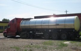 Перевозка битума автотранспортом Freightliner