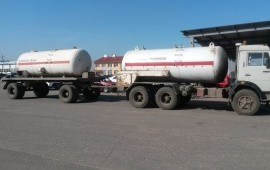 Перевозка газа автомобильным транспортом SCANIA