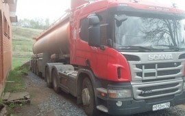 Автомобильные перевозки нефтепродуктов Scania P400