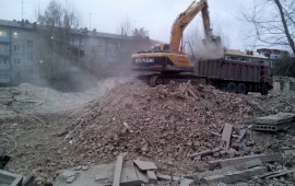Снос зданий в Дондуковской