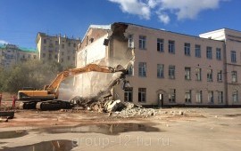 Демонтаж зданий в Красногвардейском