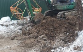 Услуги миниэкскаватора