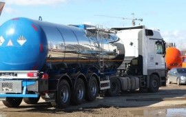 Услуги битумовоза Volvo